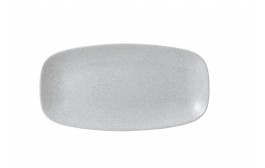 Evo Origins Fawn White Chefs' Oblong Plate